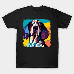 Bluetick Coonhound Pop Art - Dog Lover Gifts T-Shirt